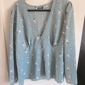 Fashion Union button blouse